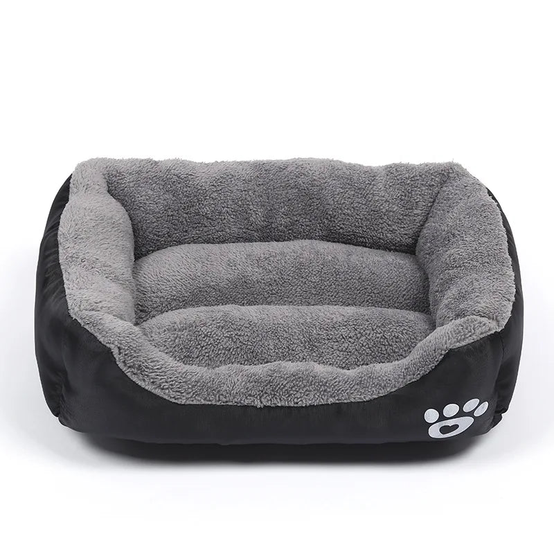 Large Pet Square Plush Washable  Mattress
