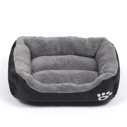 Large Pet Square Plush Washable  Mattress