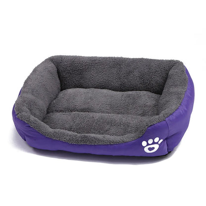 Large Pet Square Plush Washable  Mattress