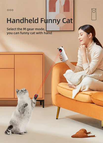 Interactive Smart Teasing Pet LED Laser Indoor Pet Toy