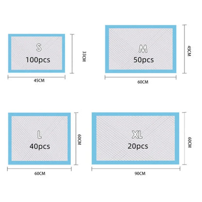 Disposable Puppy Training Pee Pads – Leak-Proof & Quick-Dry Mats
