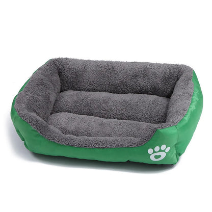 Large Pet Square Plush Washable  Mattress