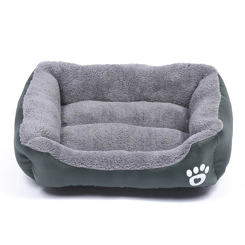 Large Pet Square Plush Washable  Mattress