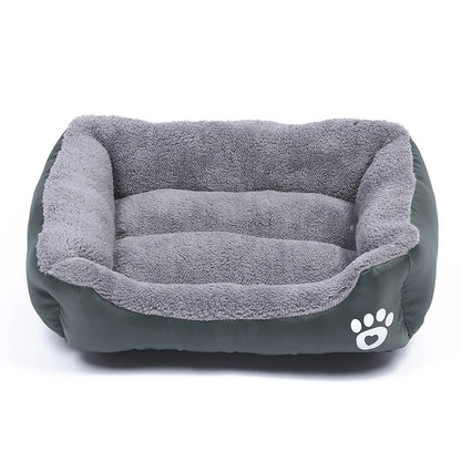 Large Pet Square Plush Washable  Mattress