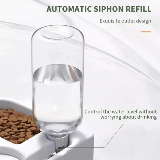 Automatic Dual-use Multi-functional Drinking And Feeding