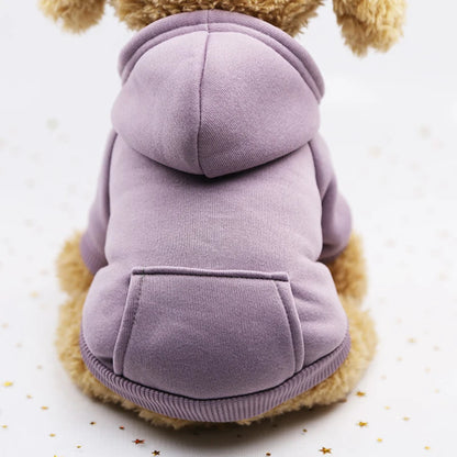 Autumn And Winter Hooded Sweater Pet Clothes