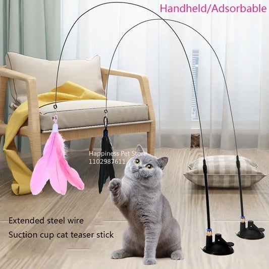 Cat Toy Cat Teaser Stick With Bell