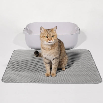 Cat Litter Resistant Waterproof Anti-slip Cat Litter Mat
