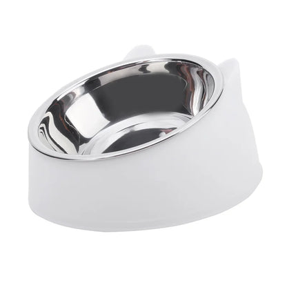 1pc Cat Stainless Steel Bowl
