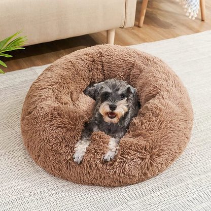 Round Pet Bed for Large Dog - Super Soft