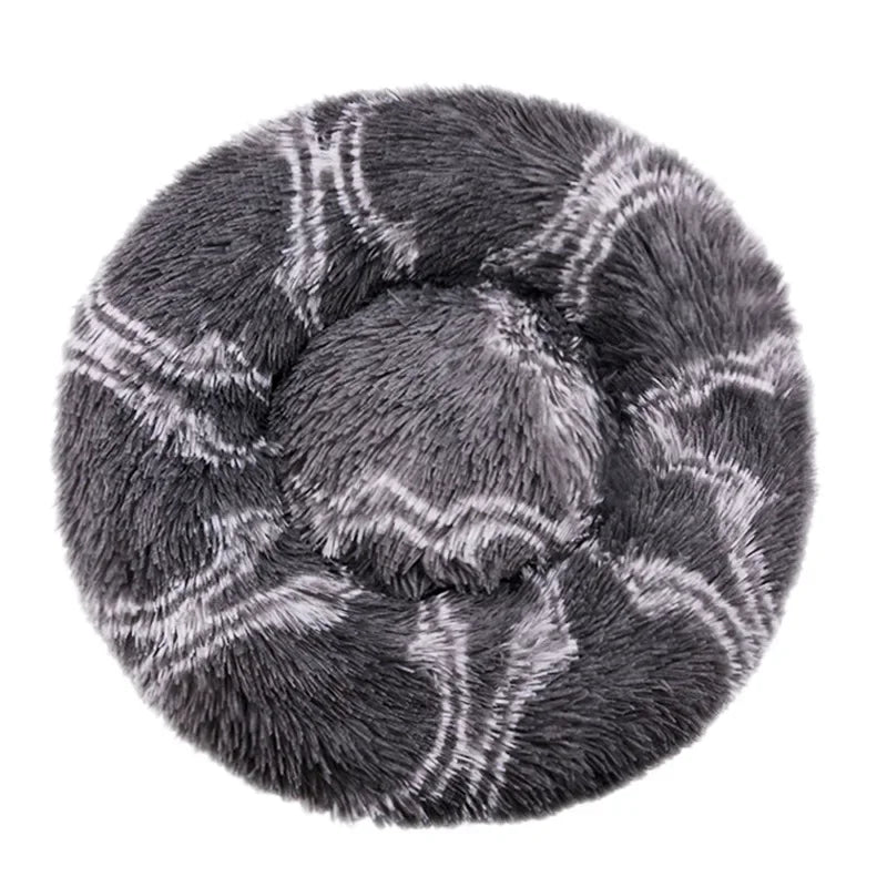 Round Pet Bed for Large Dog - Super Soft