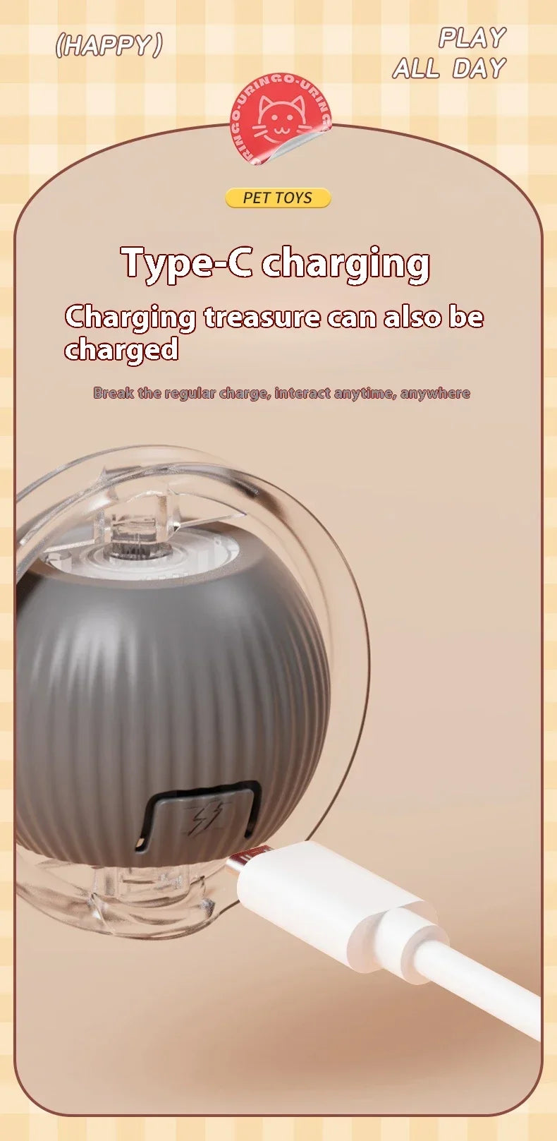 Rolling Ball Toys for Cats