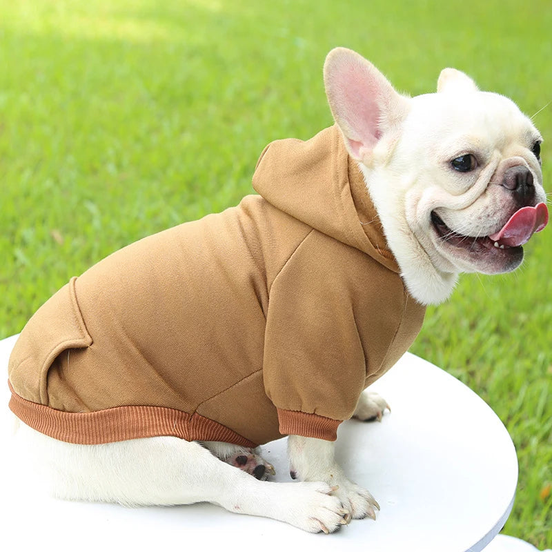 Autumn And Winter Hooded Sweater Pet Clothes