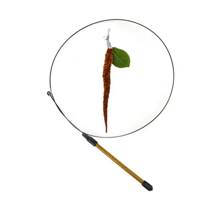 Simulation Bird Cat Toy – Suction Cup Feather Teaser Wand for Play