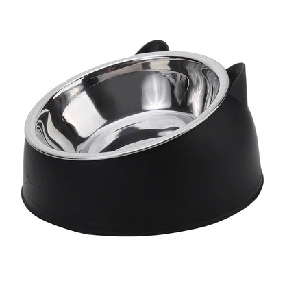1pc Cat Stainless Steel Bowl