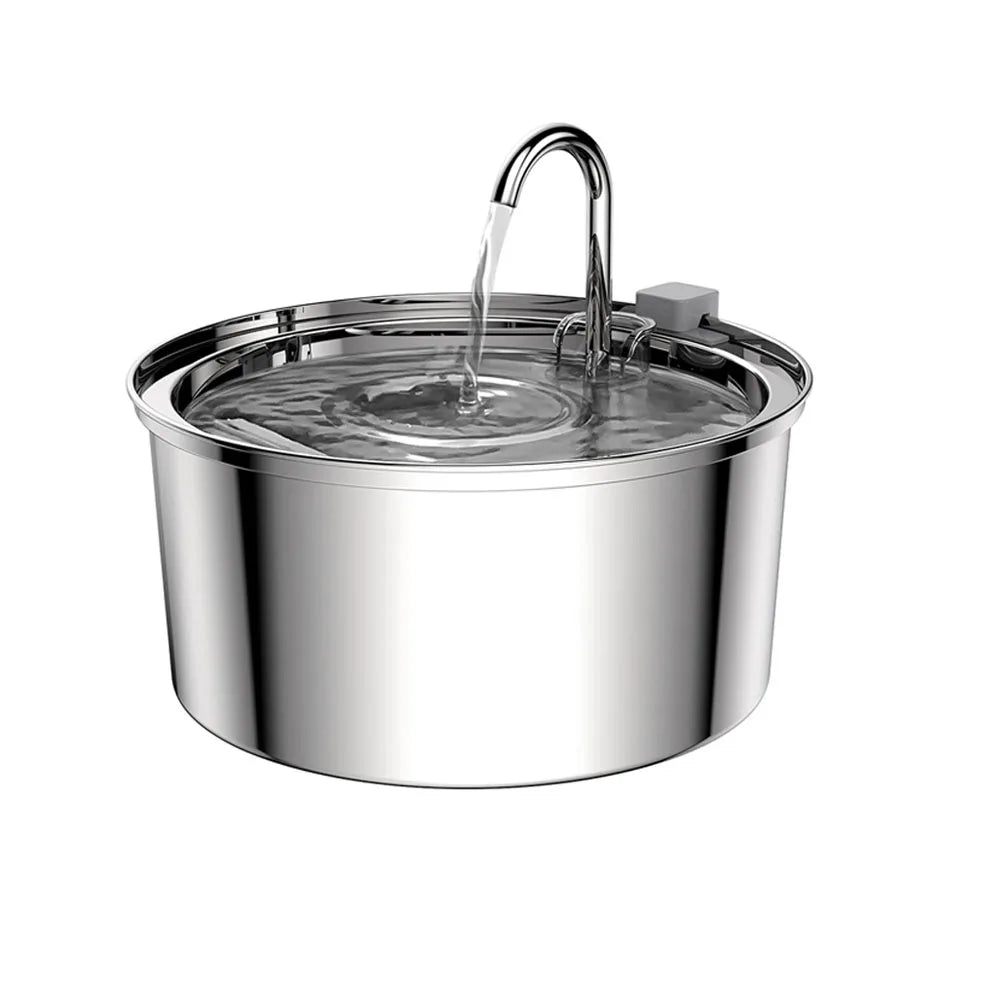 Stainless Steel Pet Automatic Water Fountain