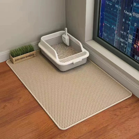 Cat Litter Resistant Waterproof Anti-slip Cat Litter Mat