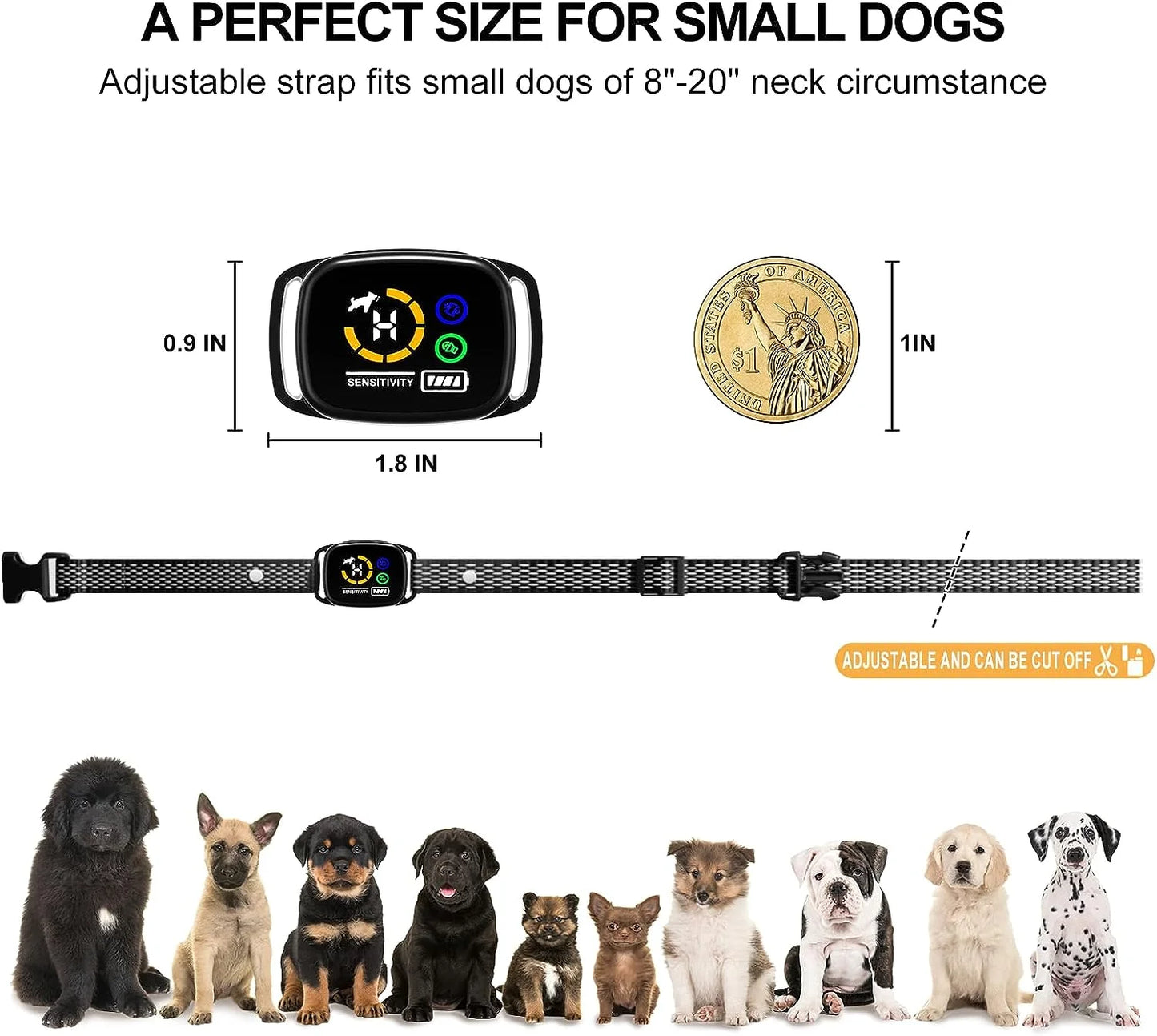 Anti Barking Dog Collar Rechargeable