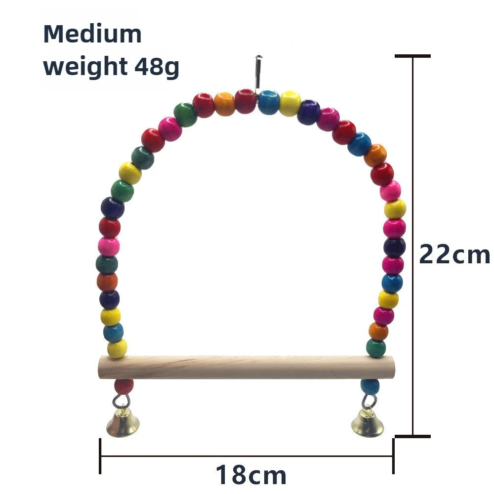 Bird Toy Set – Training Toys & Cage Accessories for Small Parrots