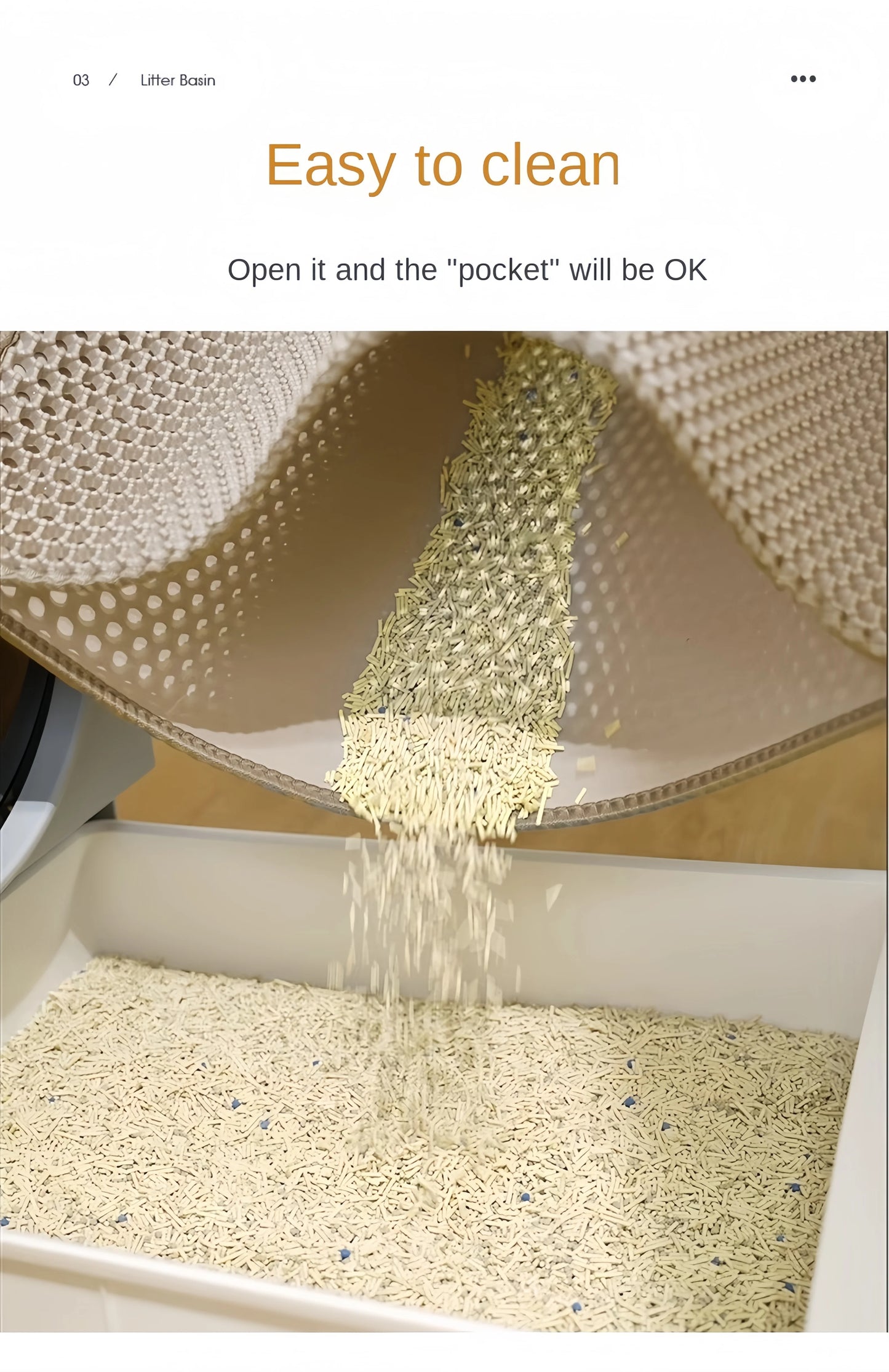 Large size Double Layer Waterproof Cat Litter Mat