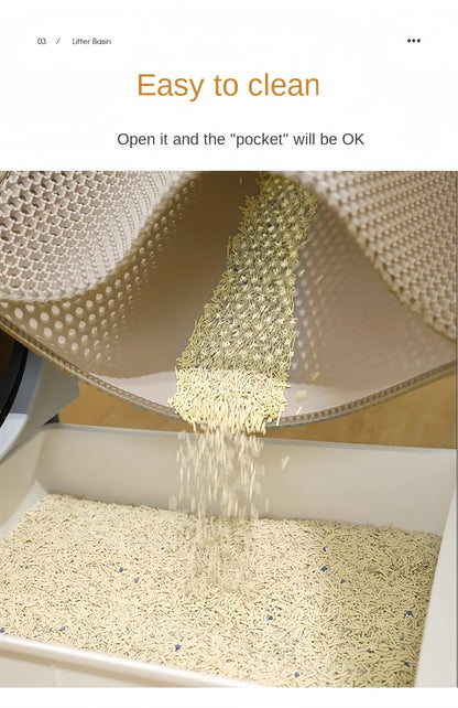Large size Double Layer Waterproof Cat Litter Mat