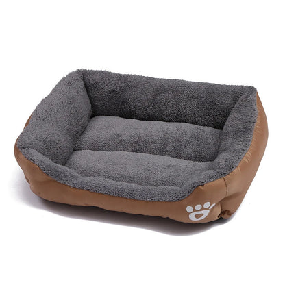 Large Pet Square Plush Washable  Mattress