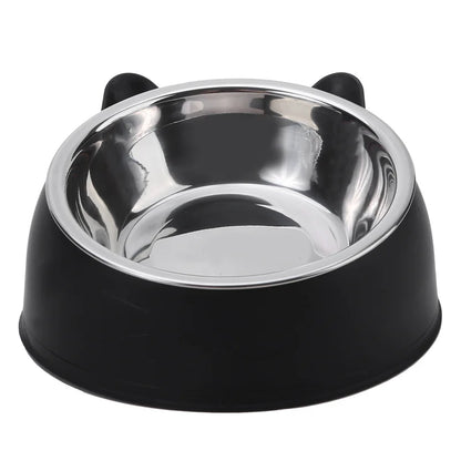 1pc Cat Stainless Steel Bowl