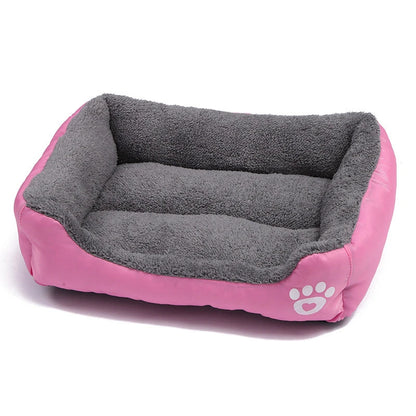 Large Pet Square Plush Washable  Mattress