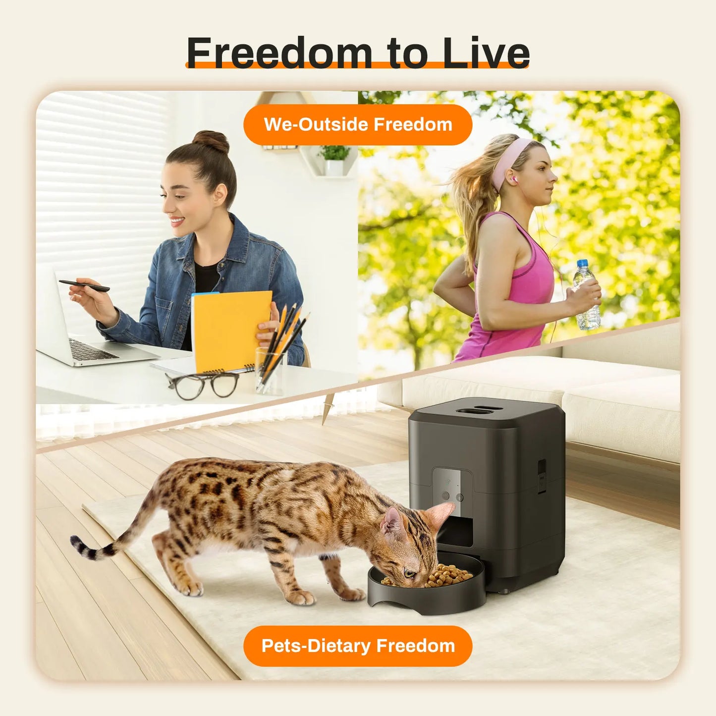 Smart Pet Automatic Feeder