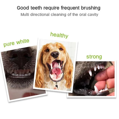 3-Sided Pet Toothbrush