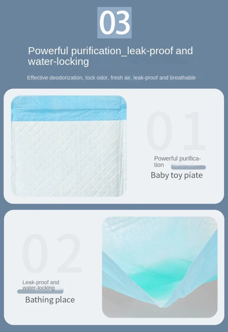 Disposable Puppy Training Pee Pads – Leak-Proof & Quick-Dry Mats