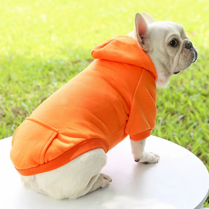 Autumn And Winter Hooded Sweater Pet Clothes