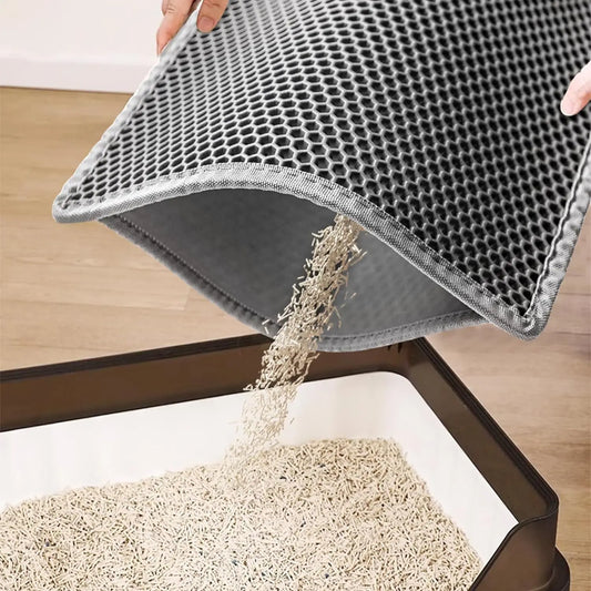 Cat Litter Resistant Waterproof Anti-slip Cat Litter Mat