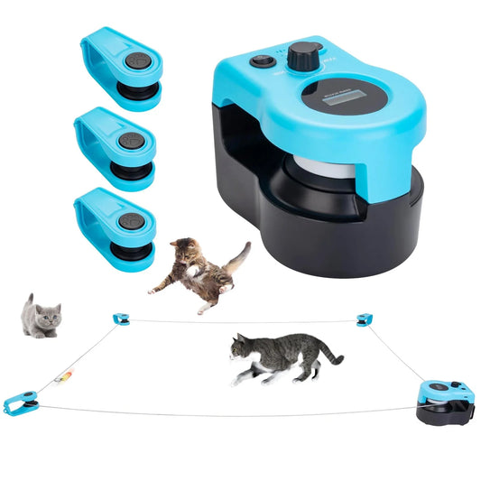 Pet Interactive Adjustable Speed Simulated Hunting Toy