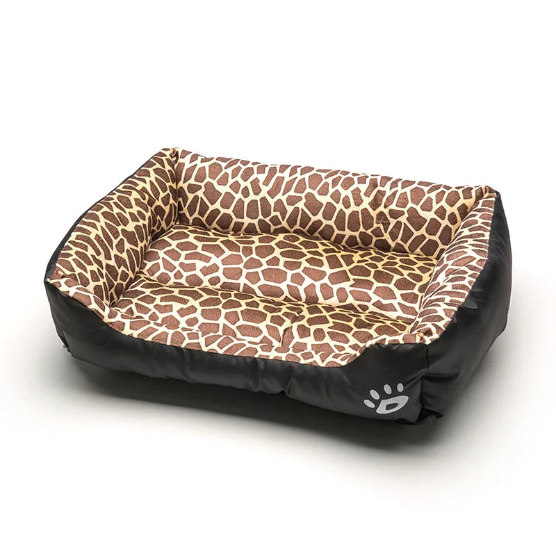 Large Pet Square Plush Washable  Mattress