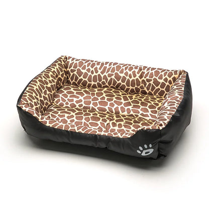 Large Pet Square Plush Washable  Mattress