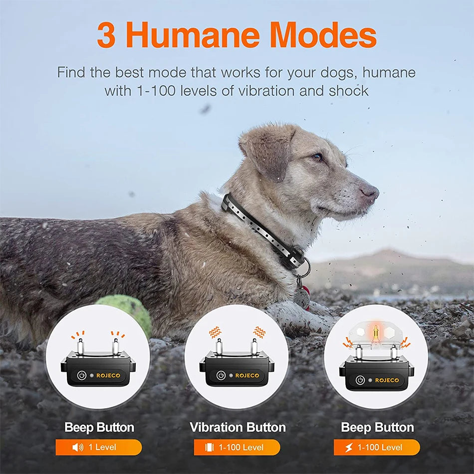 1000m Electric Dog Training Collar with Remote Control