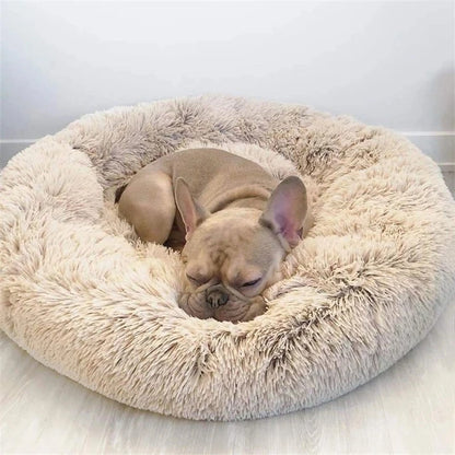 Round Pet Bed for Large Dog - Super Soft