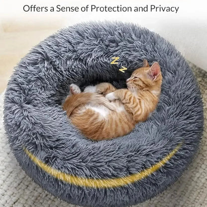 Round Pet Bed for Large Dog - Super Soft