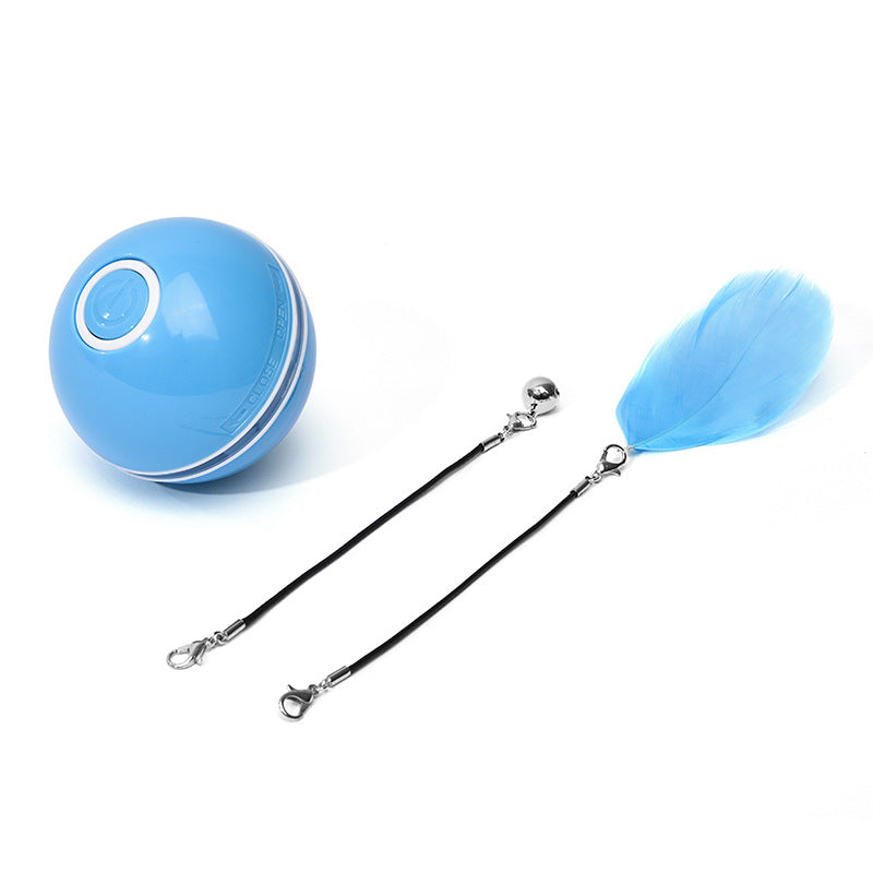 Smart USB Rechargeable Pet Interactive Rolling Ball